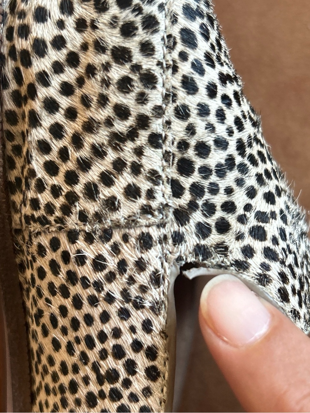 Madewell Black & White Spotted Slip-On Mules - Picture 9 of 9